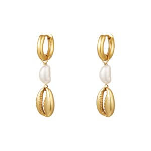 Yehwang Pearl Earrings - Beach collection